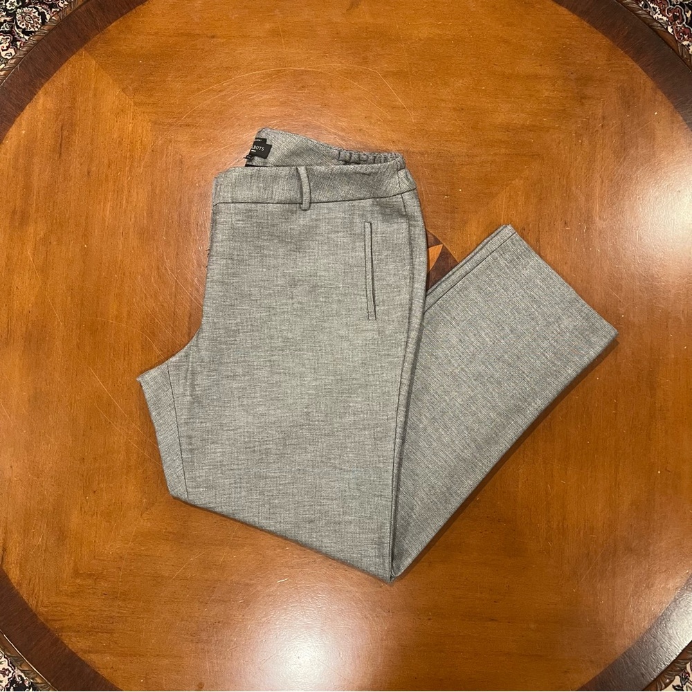NEW $129 Talbots Woman Newport Ankle Trousers Black/White Melange 18 Elasticized - Picture 2 of 16